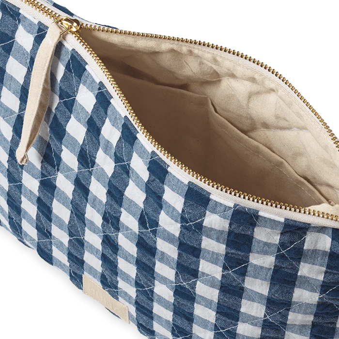 Karla Gingham Toiletry Bag