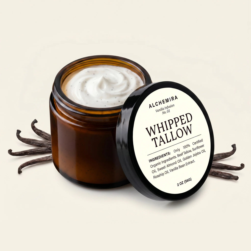 Vanilla Bean Whipped Tallow Cream