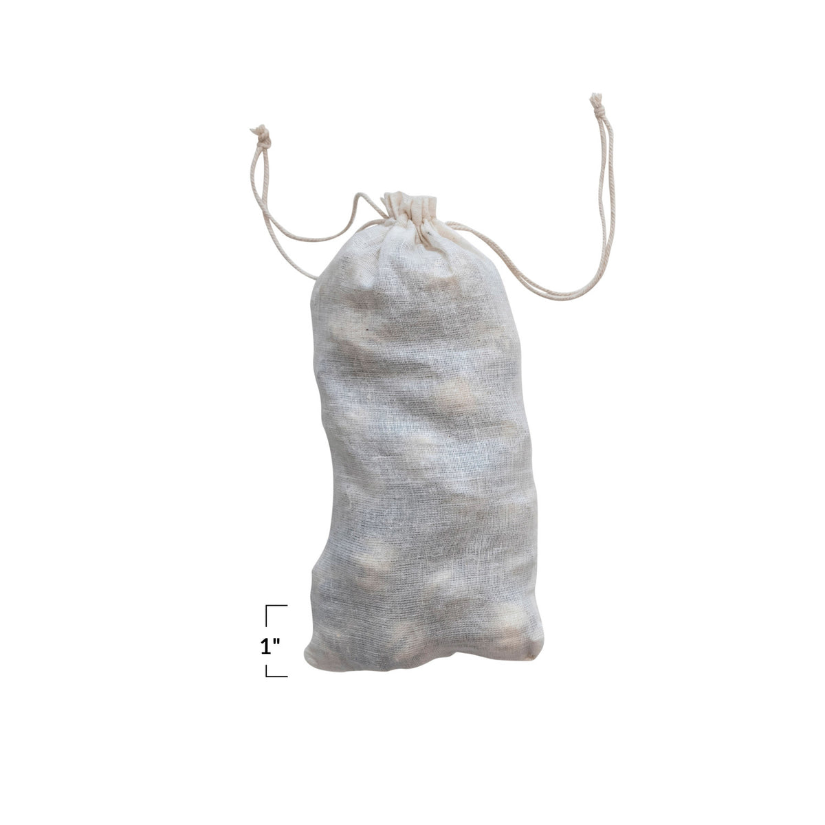 Mercury Glass Ornaments in Muslin Bag