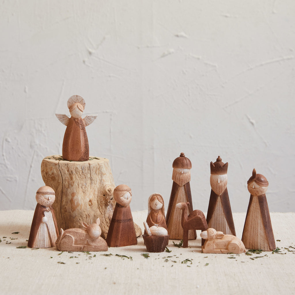 Boxed Resin Nativity
