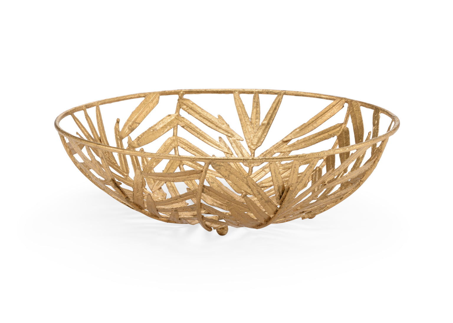 Laurel Leaf Bowl - Gold