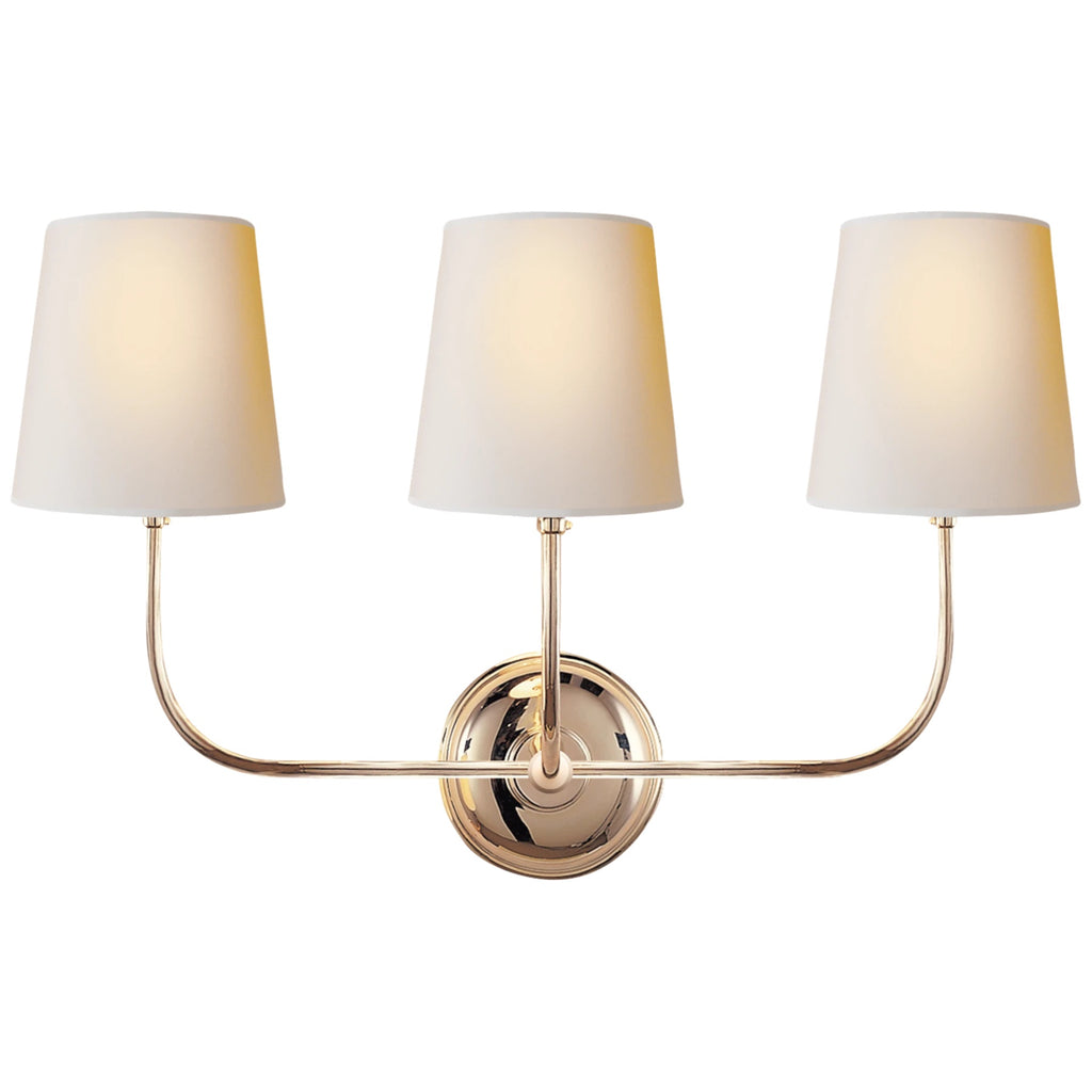 Vendome Triple Sconce