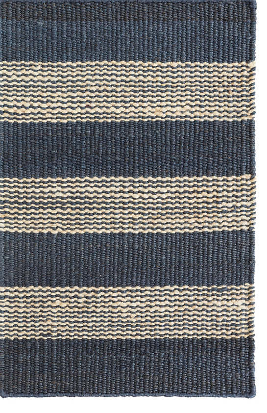 Denim Ticking Woven Jute
