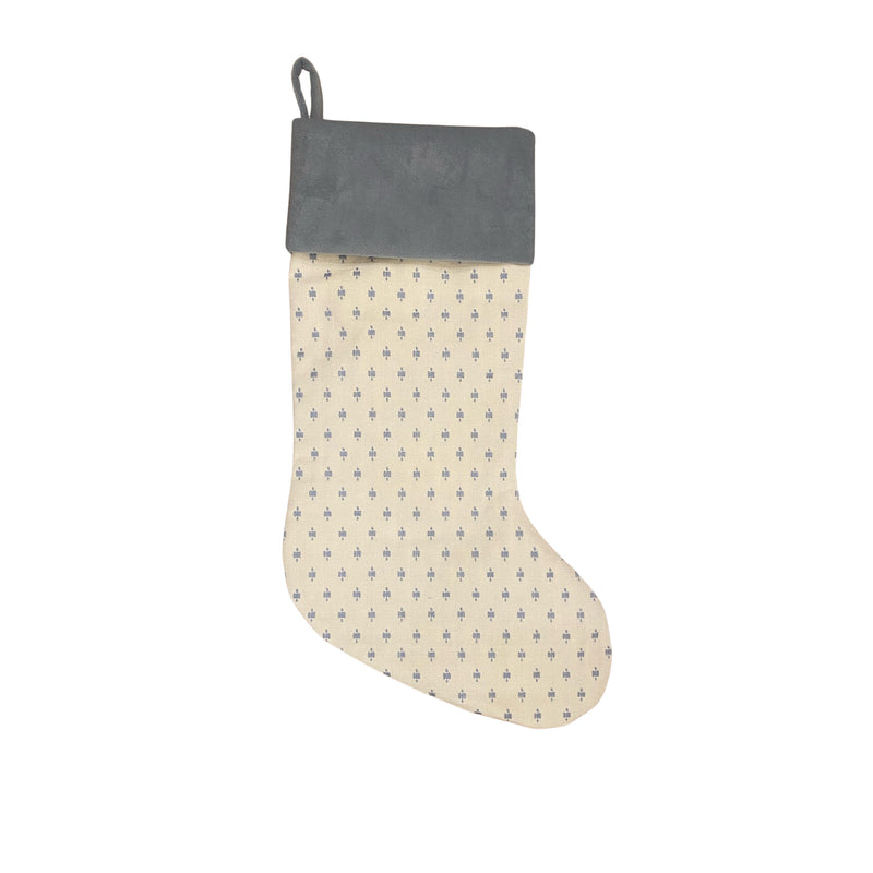 Schumacher Fabric Christmas Stockings, assorted styles