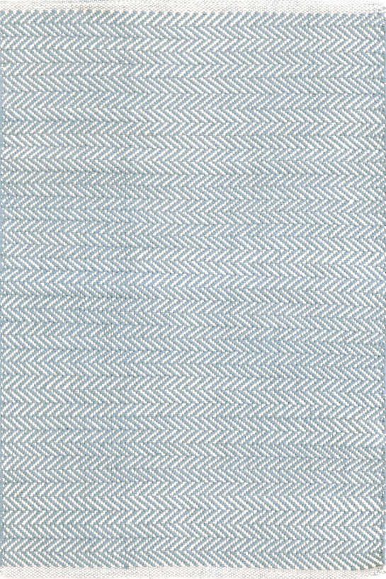 Herringbone in Swedish Blue
