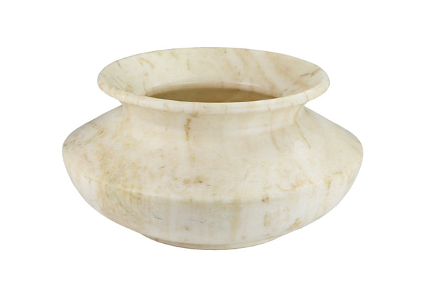 Turned Marble Water Pot