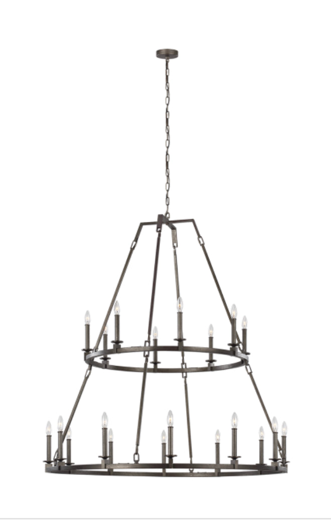 Landon Extra Large Two Tier Chandelier
