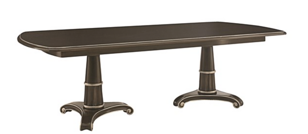 Double Pedestal Table