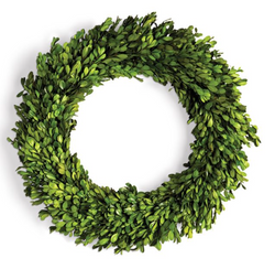 Preserved Boxwood Wreath 24"