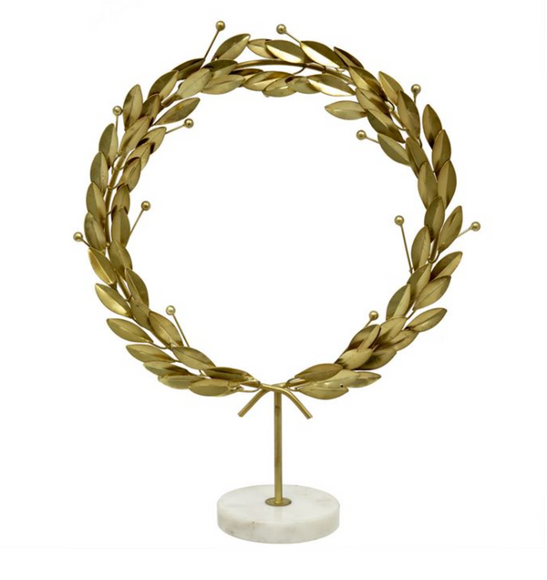 Grecian Wreath on Stand