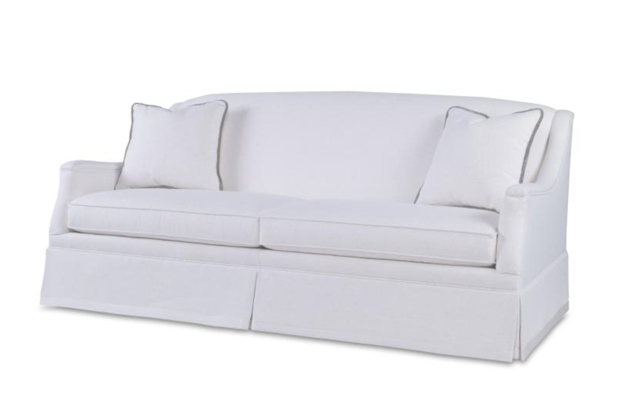 Langley Skirted Sofa