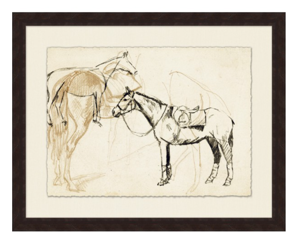 Layered Horse Study Series