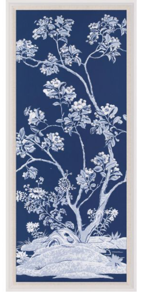 Blue Tree Panel 2