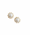 Nicola Bathie Pearl and Embellished Bubble Stud Earrings