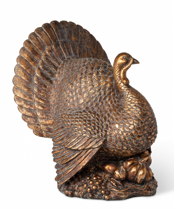 Bronze Turkey Centerpiece