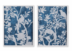 Aviary Cyano Prints- Set of 2
