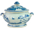 Ancient Village Lidded Tureen