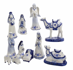 Delft Nativity Set