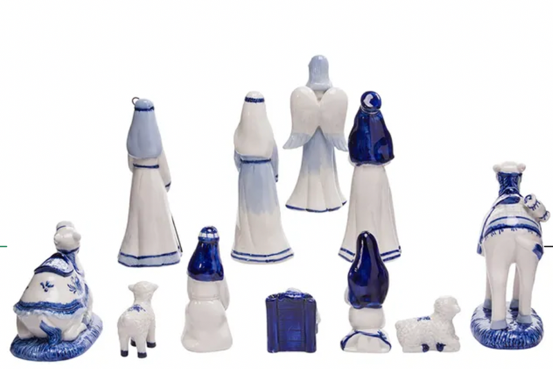 Delft Nativity Set