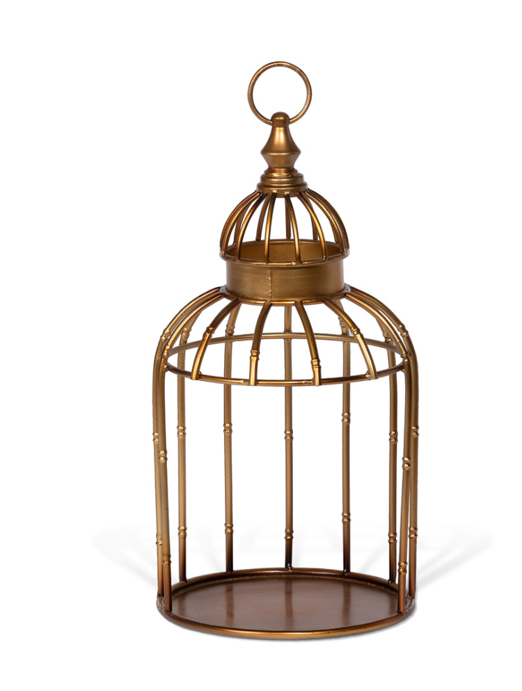 Gold Bird Cage