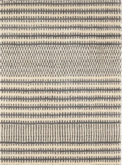 Tracks Grey Hand Loom Knotted Wool Rug