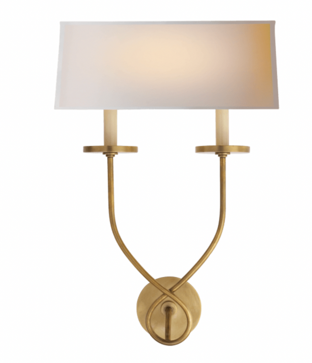 Symmetric Twist Double Sconce