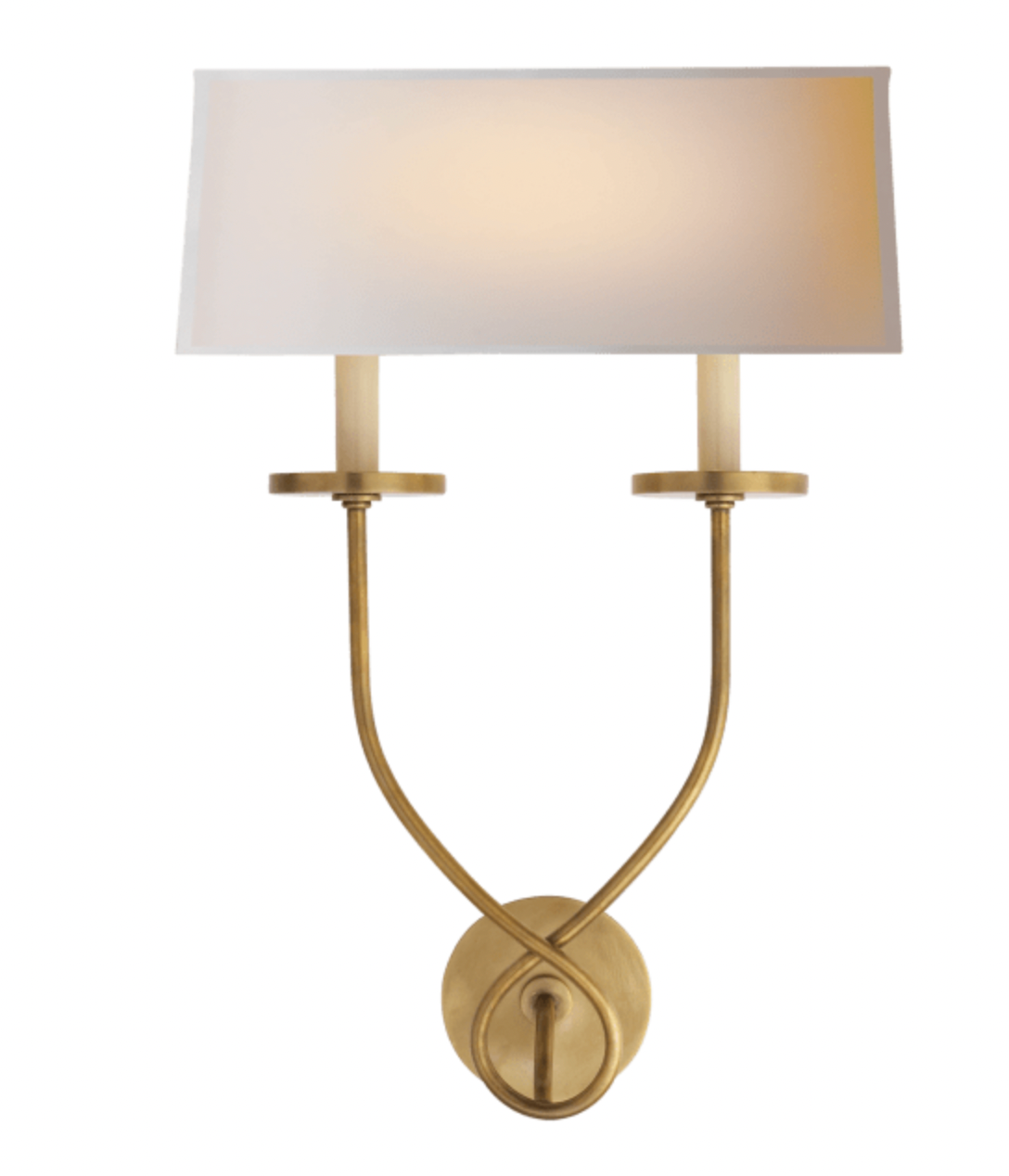 Symmetric Twist Double Sconce