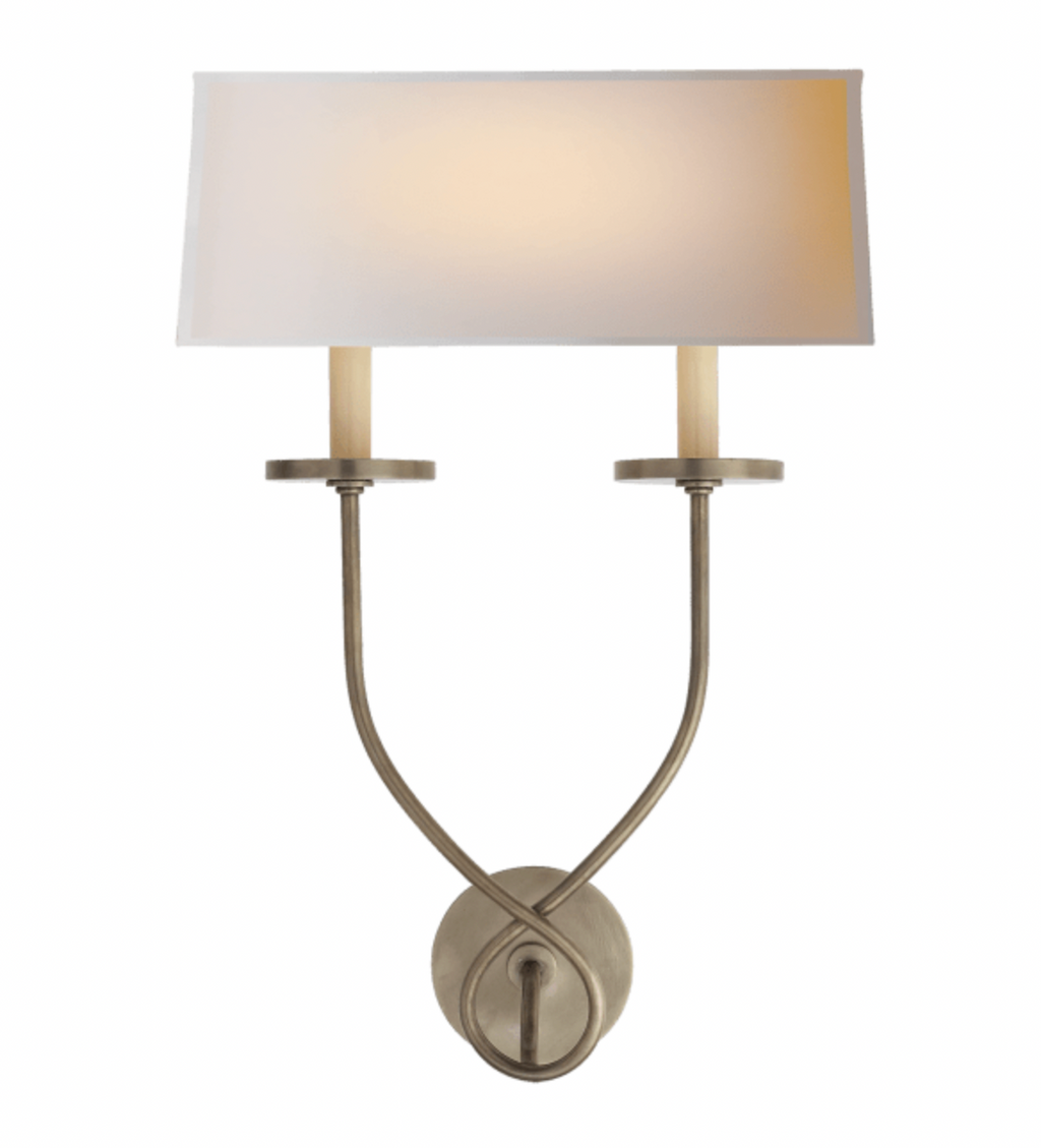 Symmetric Twist Double Sconce