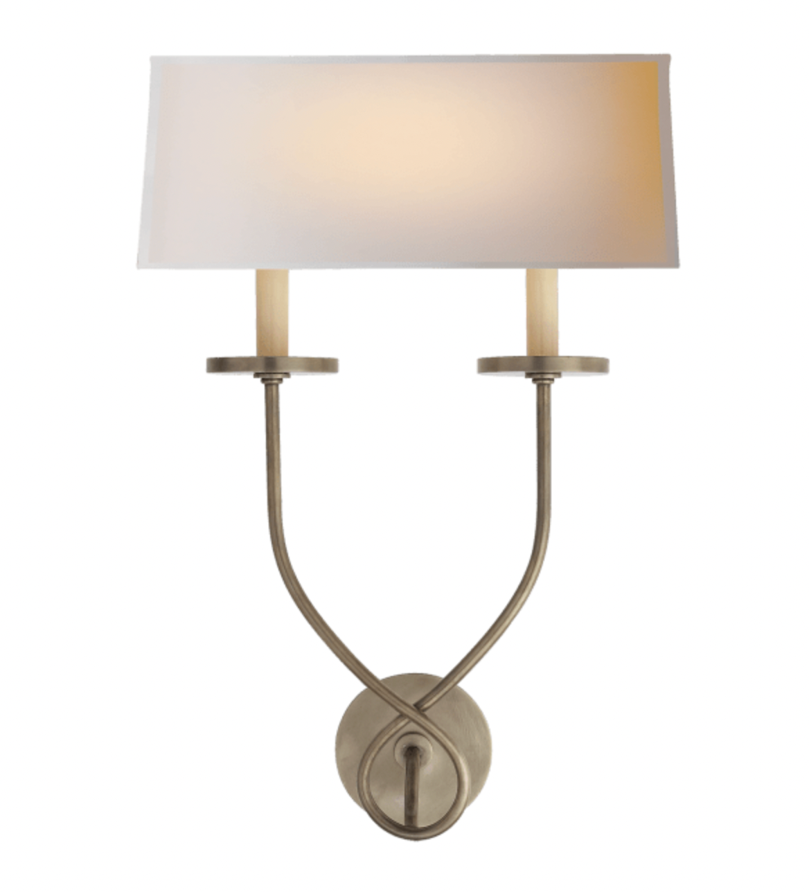 Symmetric Twist Double Sconce