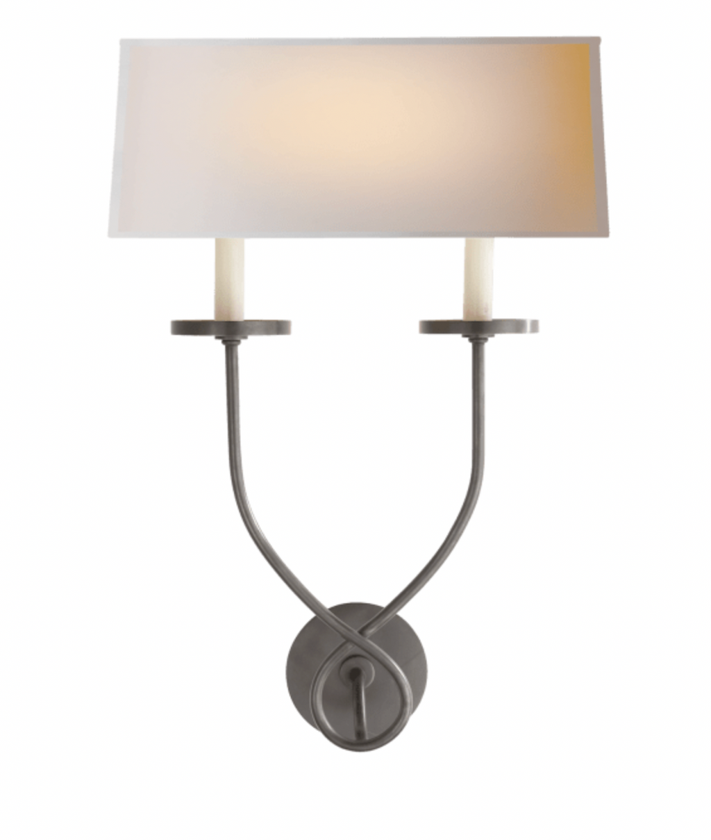 Symmetric Twist Double Sconce