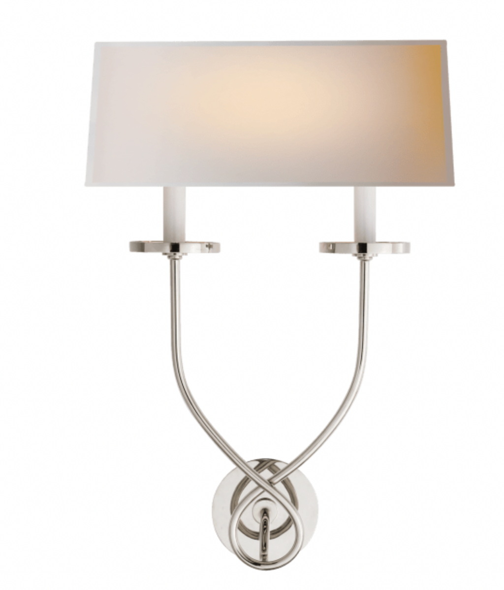 Symmetric Twist Double Sconce