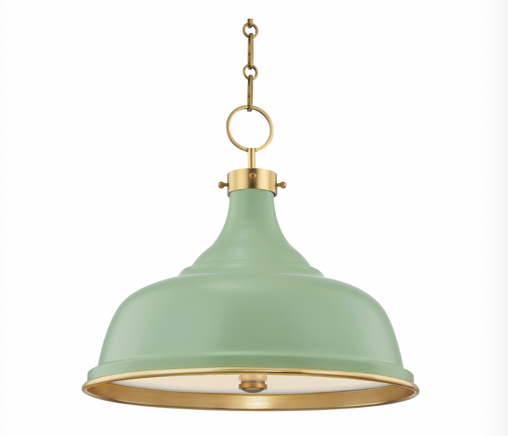 Painted No.1 Pendant