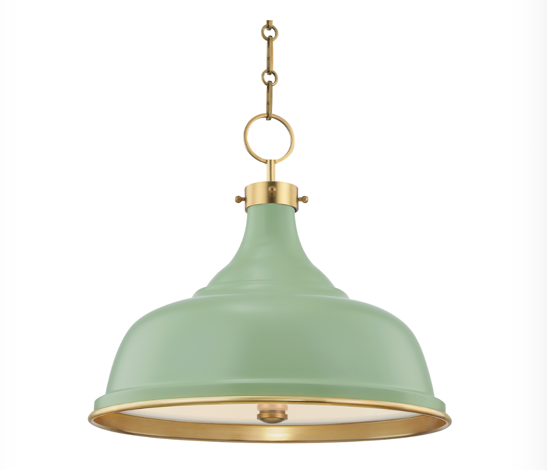 Painted No.1 Pendant