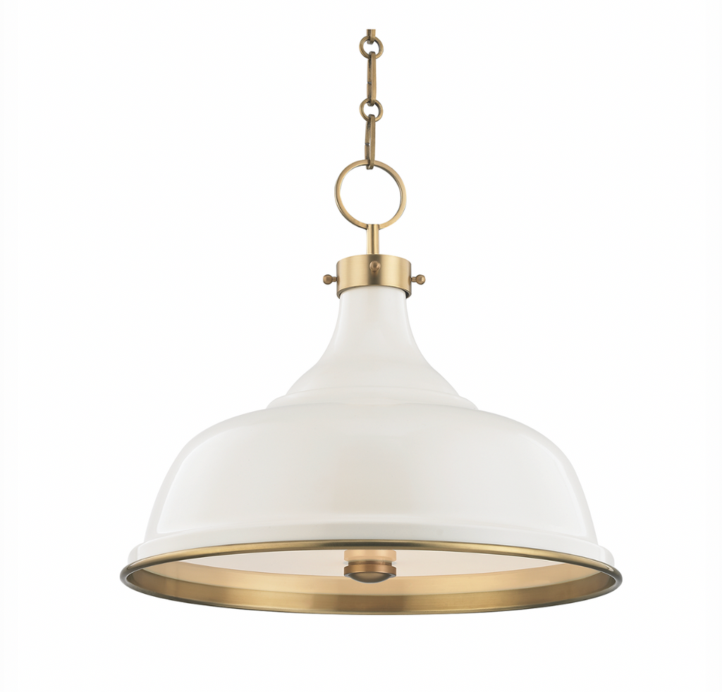 Painted No.1 Pendant