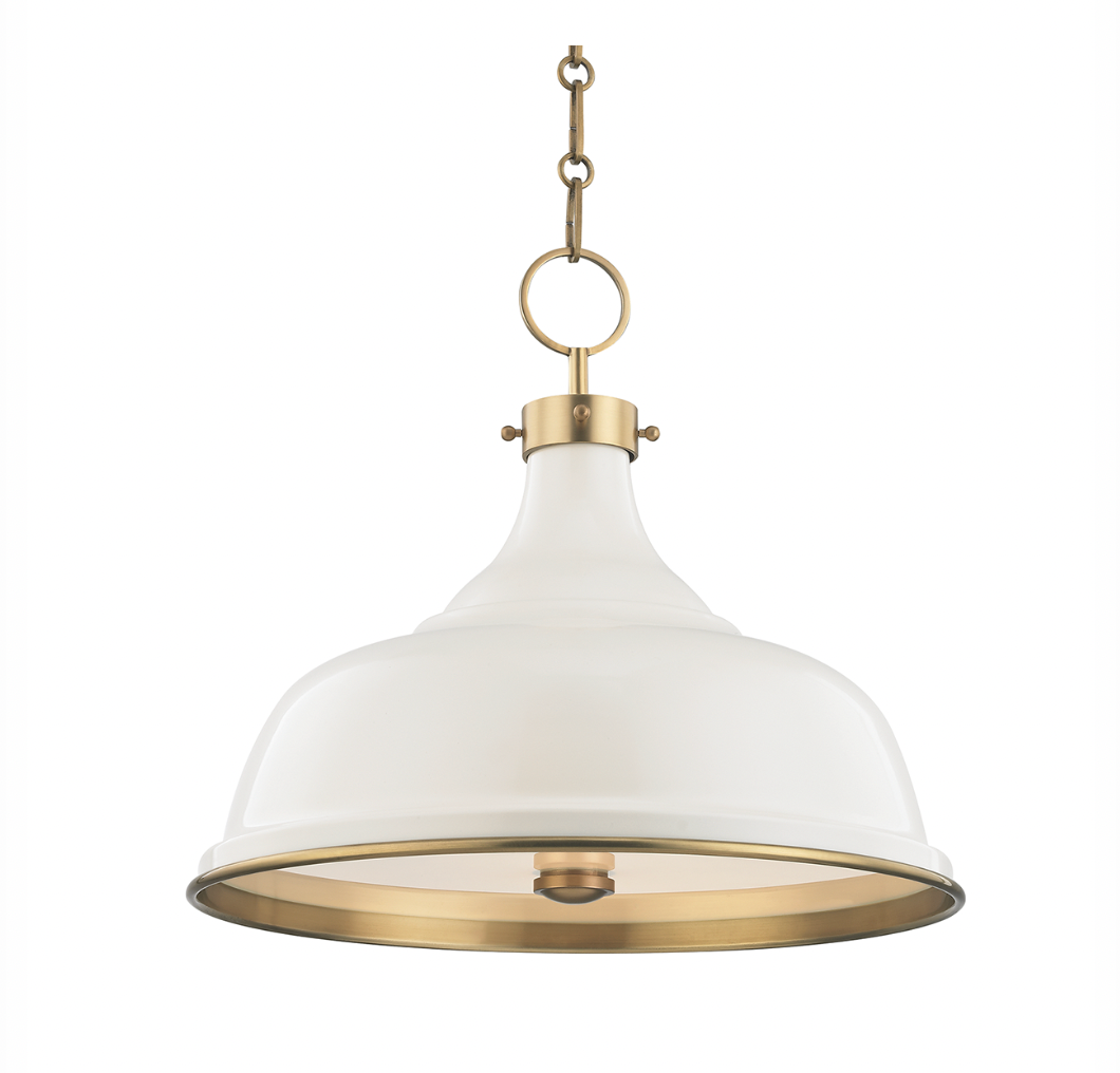 Painted No.1 Pendant