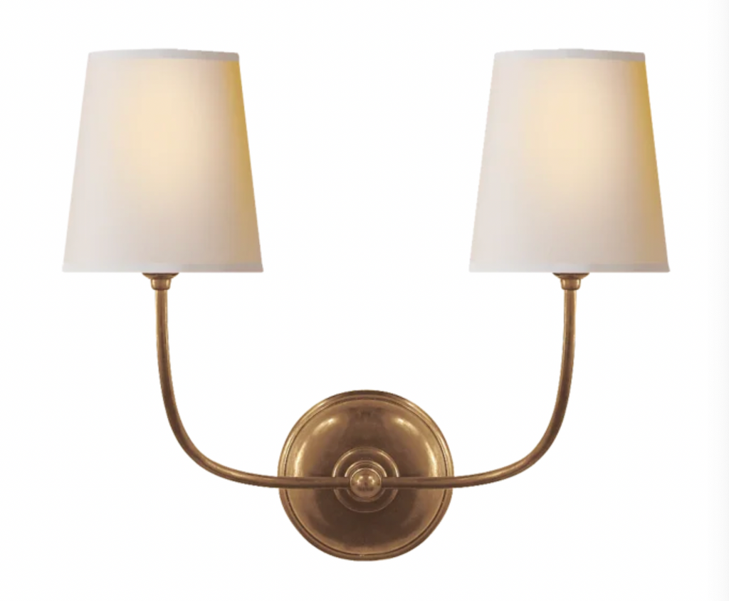 Vendome Double Sconce