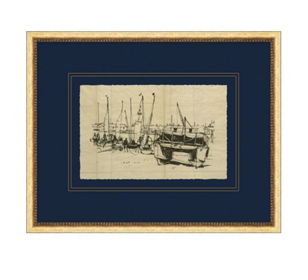 Boats at Harbor Series