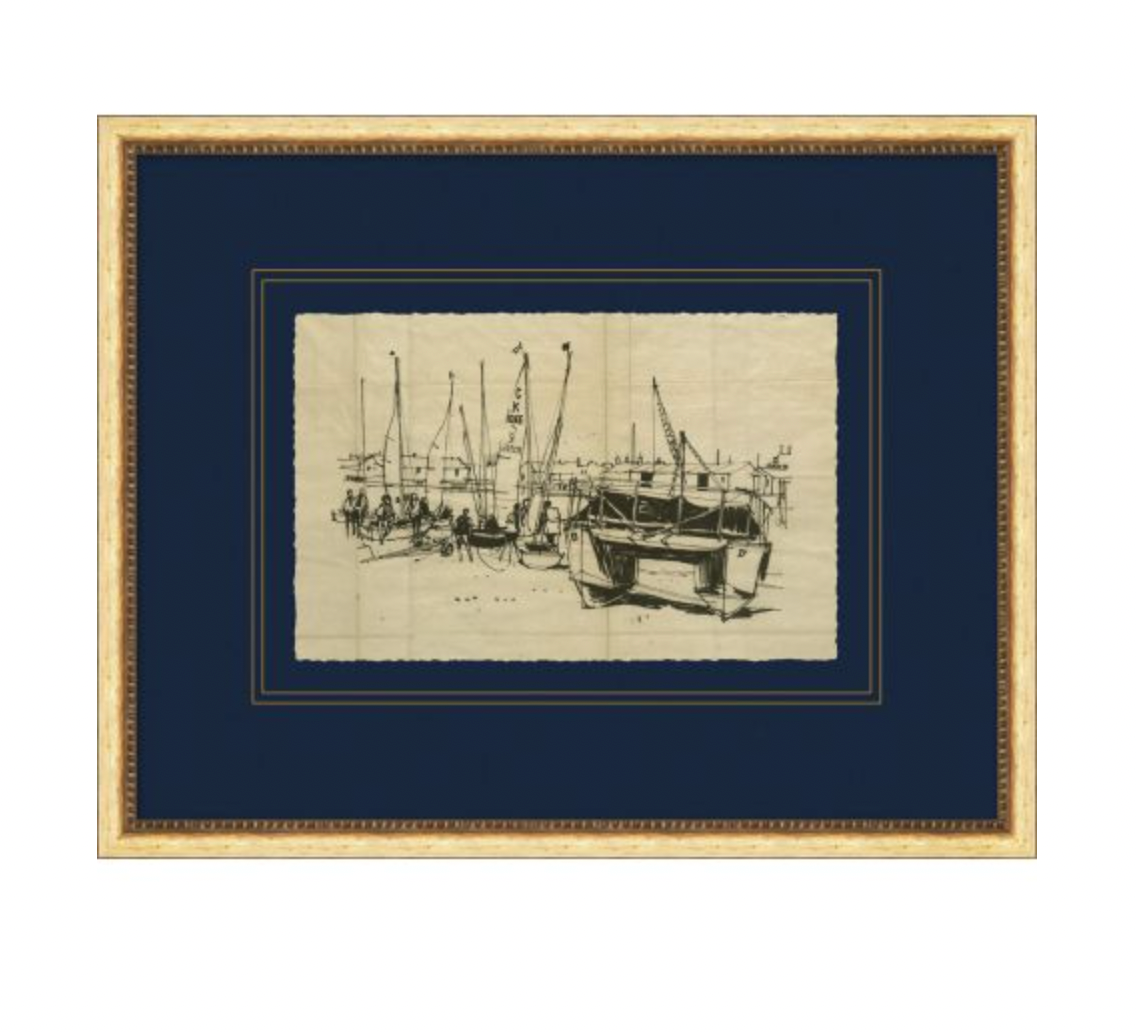 Boats at Harbor Series