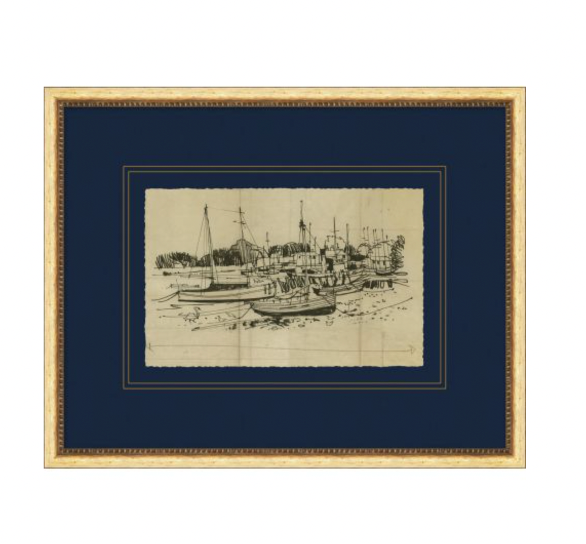 Boats at Harbor Series