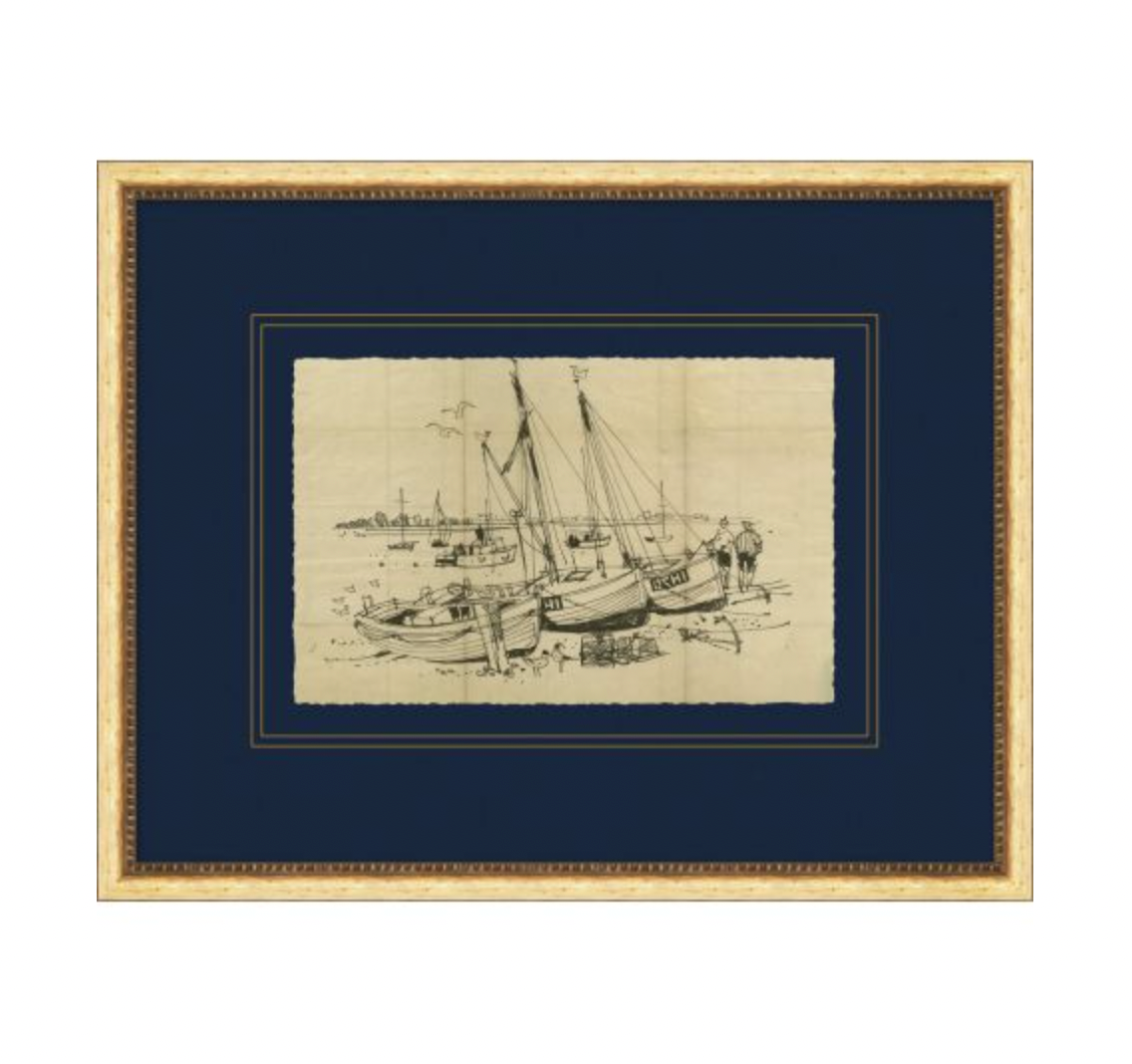 Boats at Harbor Series