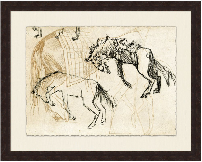 Layered Horse Study Series