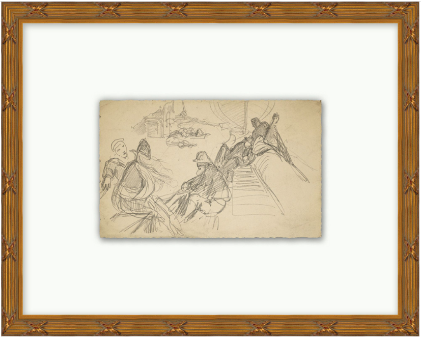 Seascape Drawings Series