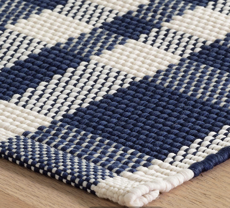 Tattersall Handwoven Indoor/Outdoor Rug