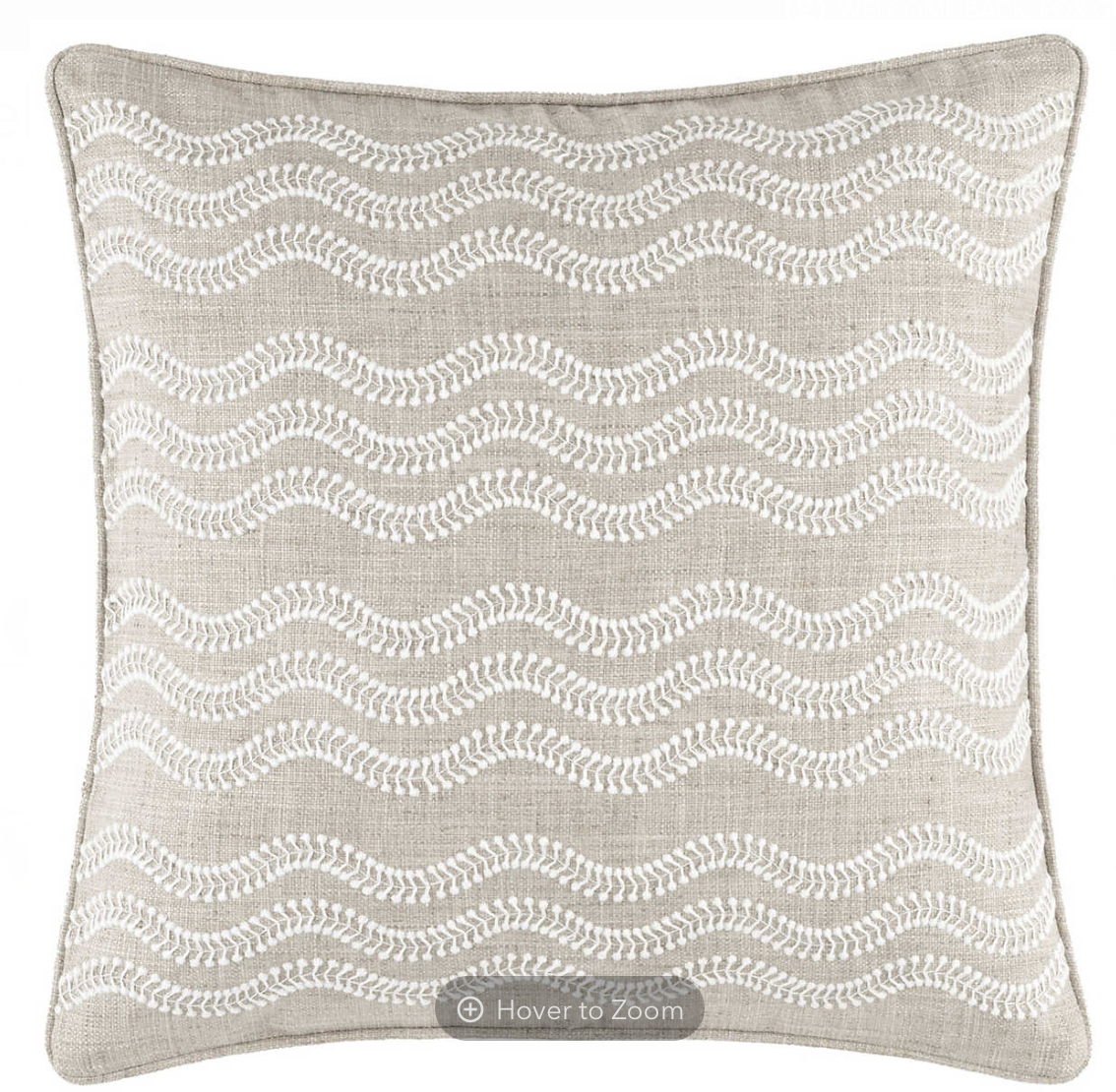 Scout Embroidered Indoor/Outdoor Decorative Pillow