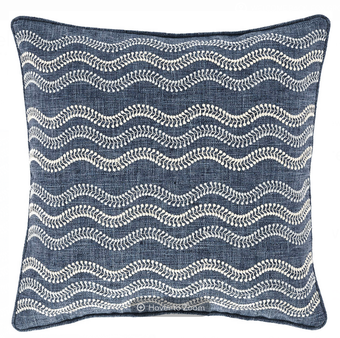 Scout Embroidered Indoor/Outdoor Decorative Pillow