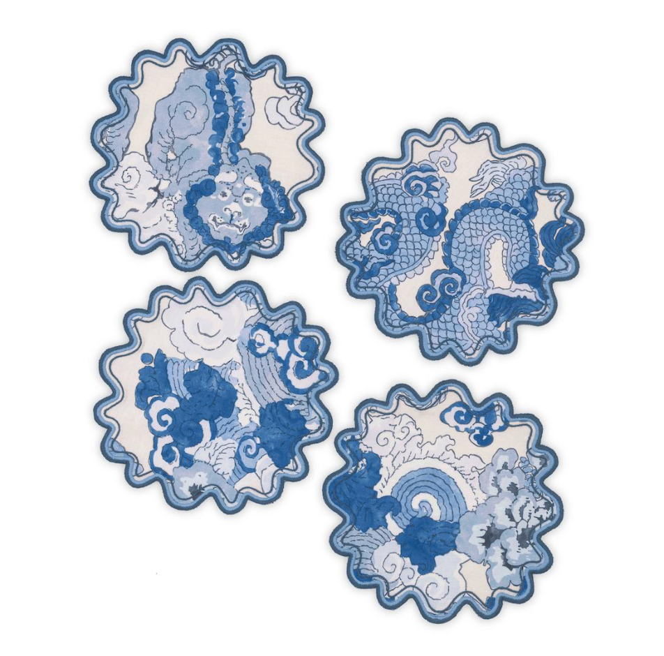 Magic Mountain Cocktail Napkins- Set of 4