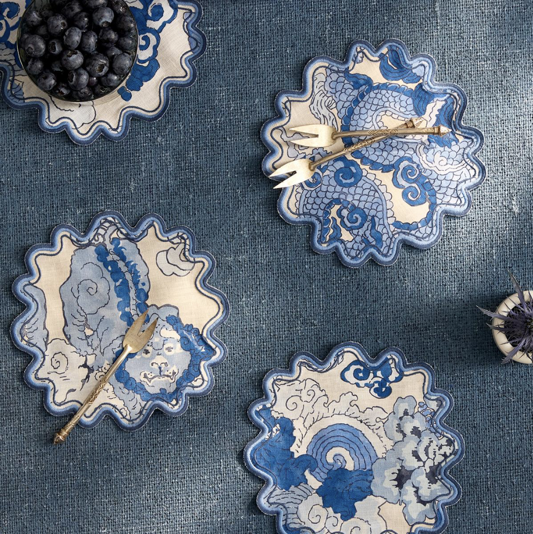 Magic Mountain Cocktail Napkins- Set of 4