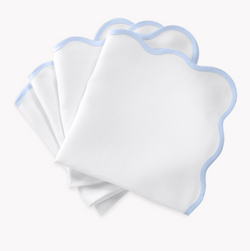 Scallop Edge Napkins- Set of 4