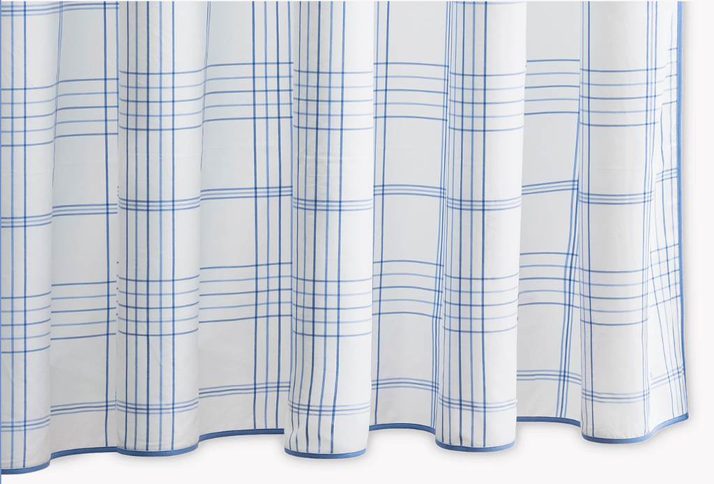 August Plaid Shower Curtain