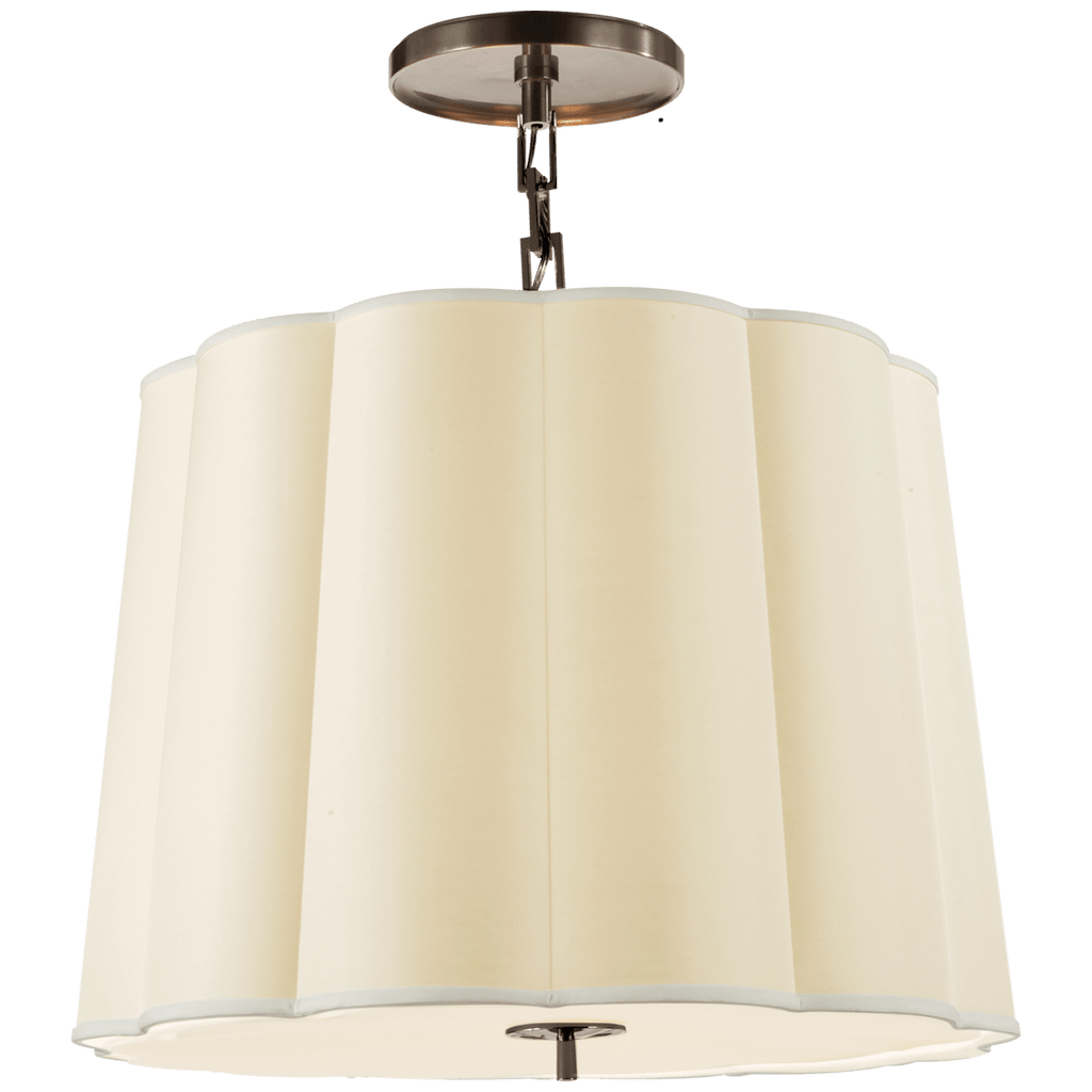 Simple Scallop Large Hanging Shade